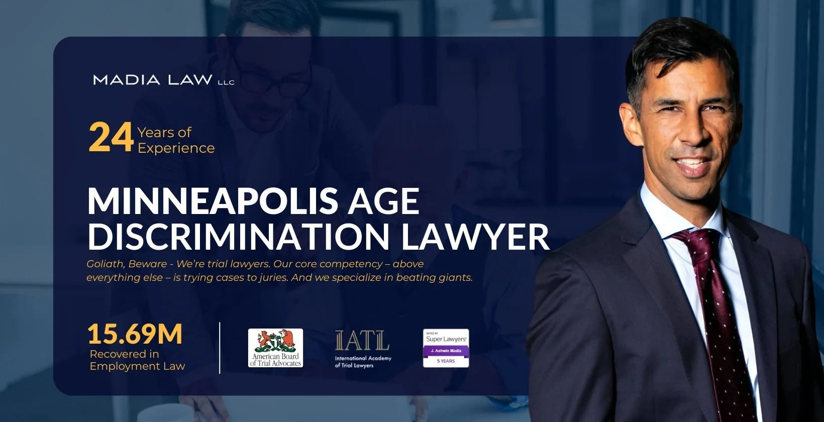 Minneapolis Age Discrimination Lawyer - Madia Law LLC