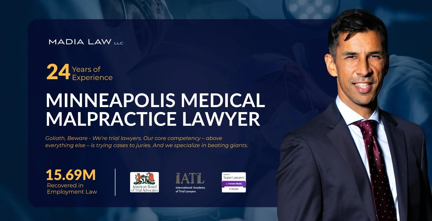 Minneapolis Medical Malpractice Lawyer - Madia Law LLC