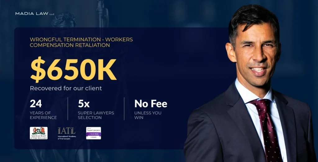 650K - Workers comp retaliation