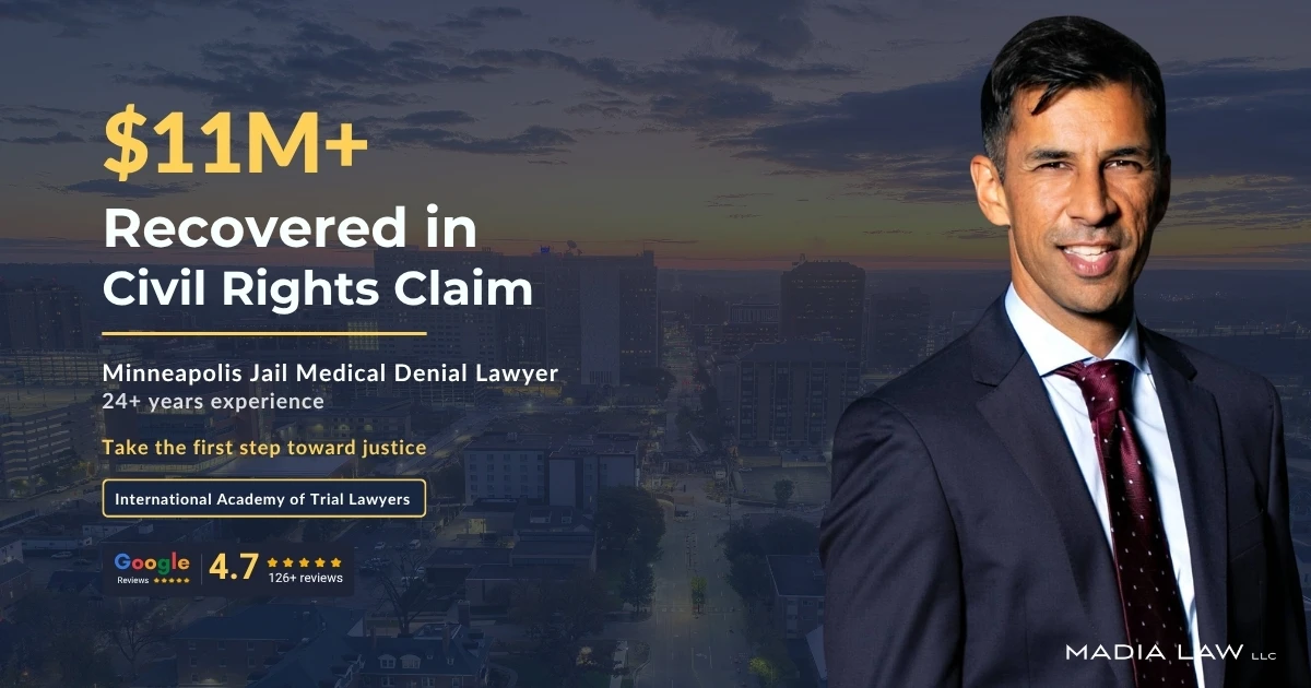 Minneapolis Jail Medical Denial Lawyer